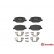 Brake Pad Set, disc brake P 23 089 Brembo, Thumbnail 3