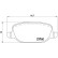 Brake Pad Set, disc brake P 23 089 Brembo, Thumbnail 3