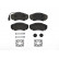 Brake Pad Set, disc brake P 23 091 Brembo