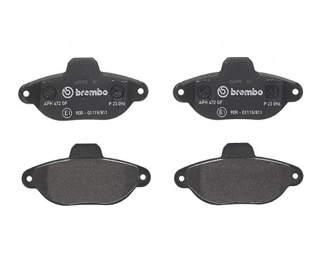 Brake Pad Set, disc brake P 23 096 Brembo