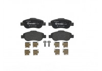 Brake Pad Set, disc brake P 23 097 Brembo