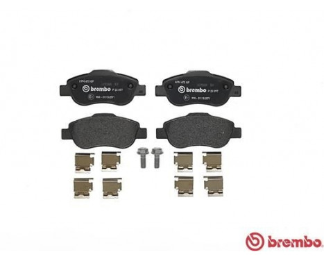 Brake Pad Set, disc brake P 23 097 Brembo, Image 3