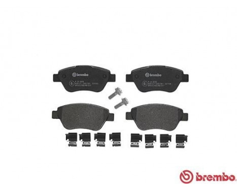 Brake Pad Set, disc brake P 23 099 Brembo, Image 2