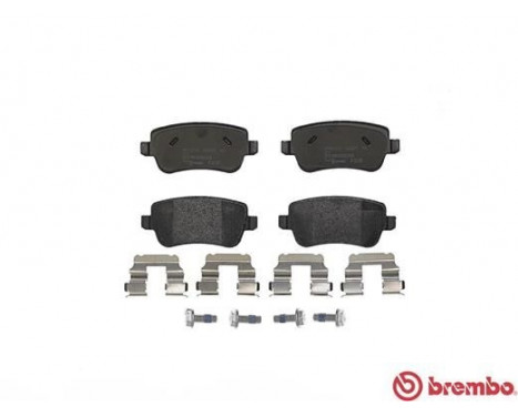 Brake Pad Set, disc brake P 23 101 Brembo, Image 2