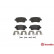 Brake Pad Set, disc brake P 23 101 Brembo, Thumbnail 2