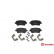 Brake Pad Set, disc brake P 23 102 Brembo, Thumbnail 2