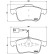 Brake Pad Set, disc brake P 23 103 Brembo, Thumbnail 3