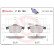 Brake Pad Set, disc brake P 23 103 Brembo, Thumbnail 3