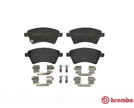 Brake Pad Set, disc brake P 23 105 Brembo, Image 2