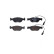 Brake Pad Set, disc brake P 23 113 Brembo