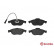 Brake Pad Set, disc brake P 23 114 Brembo, Thumbnail 3