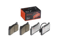 Brake pad set, disc brake P 23 115X Brembo