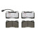 Brake pad set, disc brake P 23 115X Brembo, Thumbnail 3