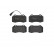 Brake Pad Set, disc brake P 23 117 Brembo