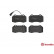 Brake Pad Set, disc brake P 23 117 Brembo, Thumbnail 2