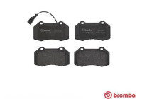 Brake pad set, disc brake P 23 117X Brembo