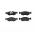 Brake Pad Set, disc brake P 23 118 Brembo