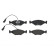 Brake Pad Set, disc brake P 23 122 Brembo, Thumbnail 3