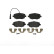 Brake Pad Set, disc brake P 23 127 Brembo, Thumbnail 3