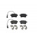 Brake Pad Set, disc brake P 23 133 Brembo