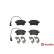 Brake Pad Set, disc brake P 23 133 Brembo, Thumbnail 2