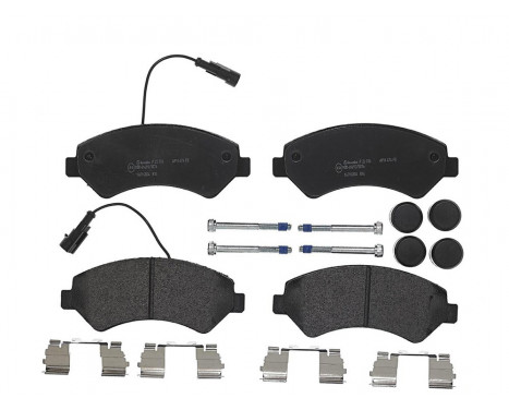 Brake Pad Set, disc brake P 23 136 Brembo