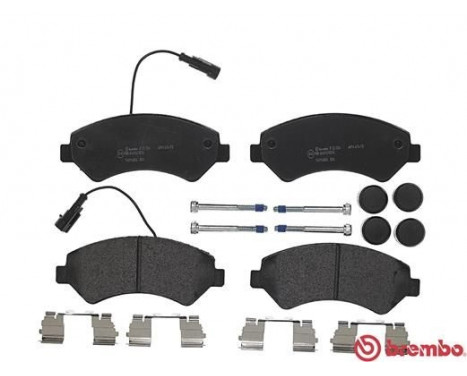 Brake Pad Set, disc brake P 23 136 Brembo, Image 2