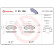 Brake Pad Set, disc brake P 23 136 Brembo, Thumbnail 3