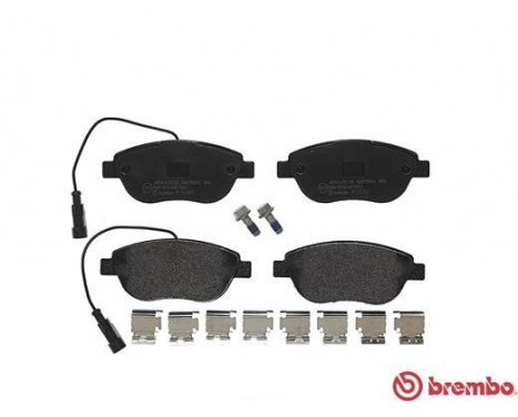 Brake Pad Set, disc brake P 23 137 Brembo, Image 3