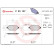 Brake Pad Set, disc brake P 23 137 Brembo, Thumbnail 3