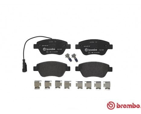 Brake Pad Set, disc brake P 23 140 Brembo, Image 3