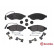 Brake Pad Set, disc brake P 23 143 Brembo, Thumbnail 3