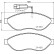 Brake Pad Set, disc brake P 23 143 Brembo, Thumbnail 3