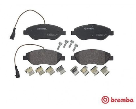 Brake Pad Set, disc brake P 23 145 Brembo, Image 2