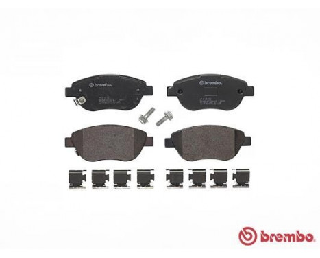 Brake Pad Set, disc brake P 23 153 Brembo, Image 2
