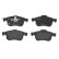 Brake Pad Set, disc brake P 23 155 Brembo, Thumbnail 3