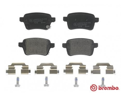 Brake Pad Set, disc brake P 23 156 Brembo, Image 2