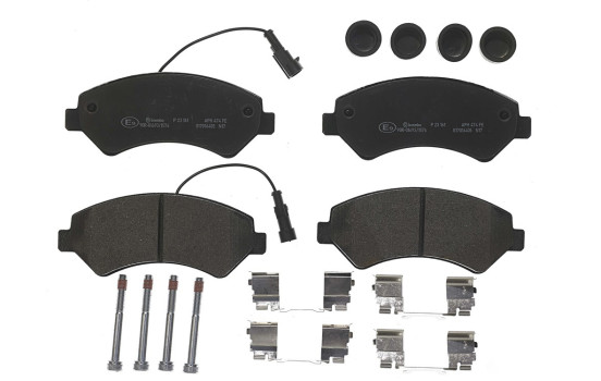 Brake Pad Set, disc brake P 23 161 Brembo