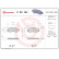 Brake Pad Set, disc brake P 23 161 Brembo, Thumbnail 3