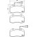 Brake Pad Set, disc brake P 23 162 Brembo, Thumbnail 2