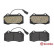 Brake Pad Set, disc brake P 23 162 Brembo, Thumbnail 3