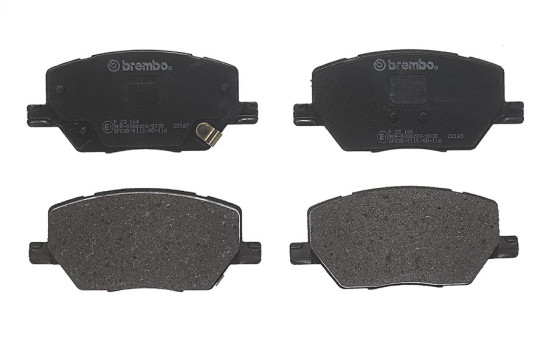 Brake Pad Set, disc brake P 23 164 Brembo