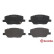 Brake pad set, disc brake P 23 164X Brembo, Thumbnail 2