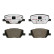 Brake pad set, disc brake P 23 164X Brembo, Thumbnail 4