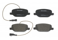 Brake Pad Set, disc brake P 23 166 Brembo