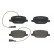 Brake Pad Set, disc brake P 23 166 Brembo