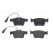 Brake Pad Set, disc brake P 23 180 Brembo