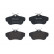 Brake Pad Set, disc brake P 23 189 Brembo