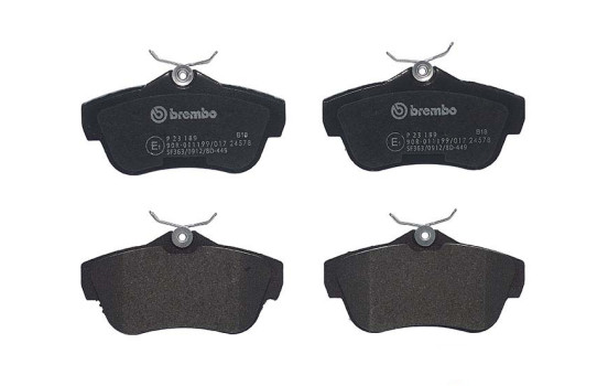Brake Pad Set, disc brake P 23 189 Brembo