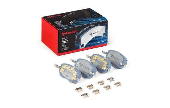 Brake pad set, disc brake P 23 198E Brembo
